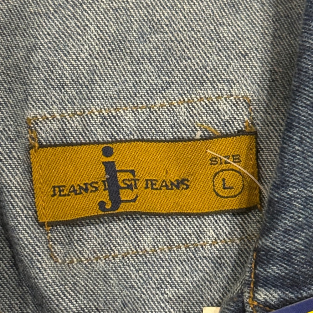 VTG 90s Jeans East Denim Chore Coat Jacket Mens Large Retro Hip Hop Workwear NWT - Picture 4 of 8
